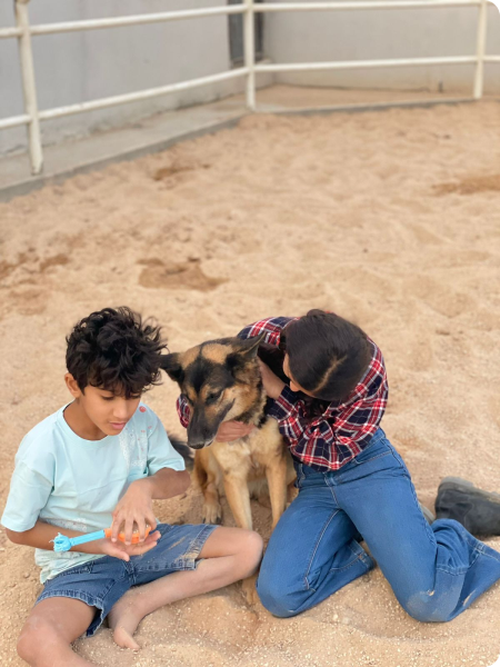 Babies with Dogs